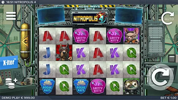Post-apocalyptic slot theme