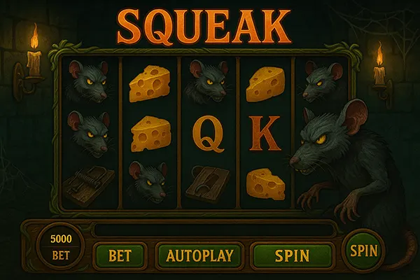 Squeak horror slot
